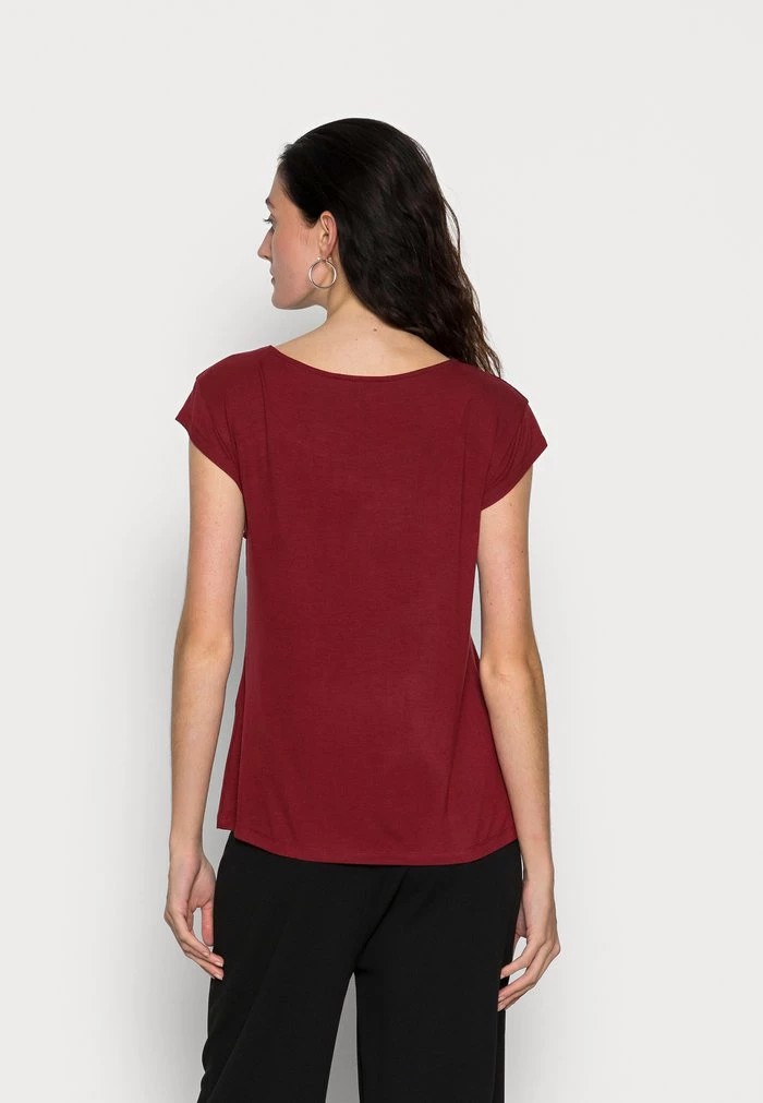 T-Shirt ANNA FIELD Anna Field Basic T-shirt Rouge Femme | OCS-5200224